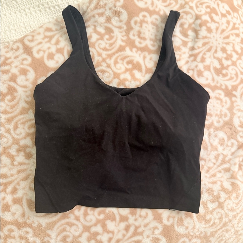 lululemon athletica Black Tank Top
